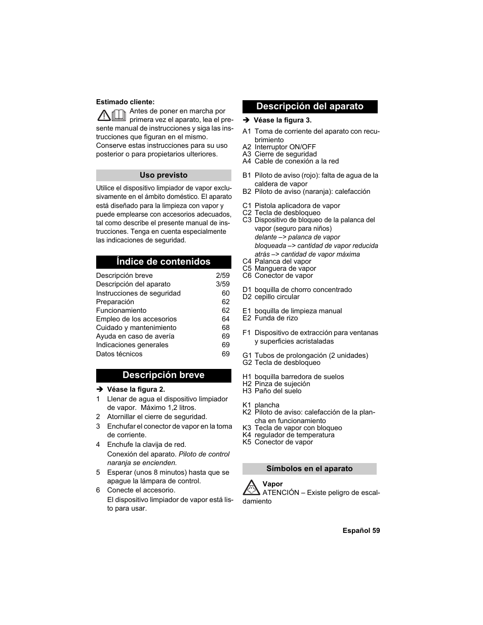 Karcher HDC advanced User Manual | Page 59 / 302