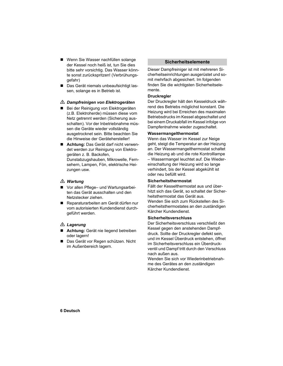 Karcher HDC advanced User Manual | Page 6 / 302