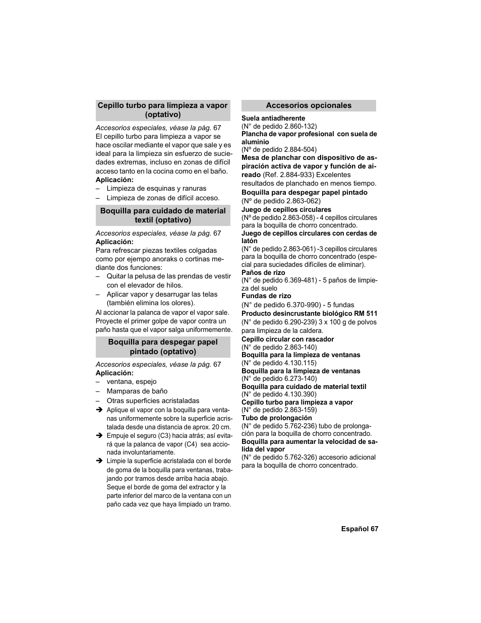 Karcher HDC advanced User Manual | Page 67 / 302