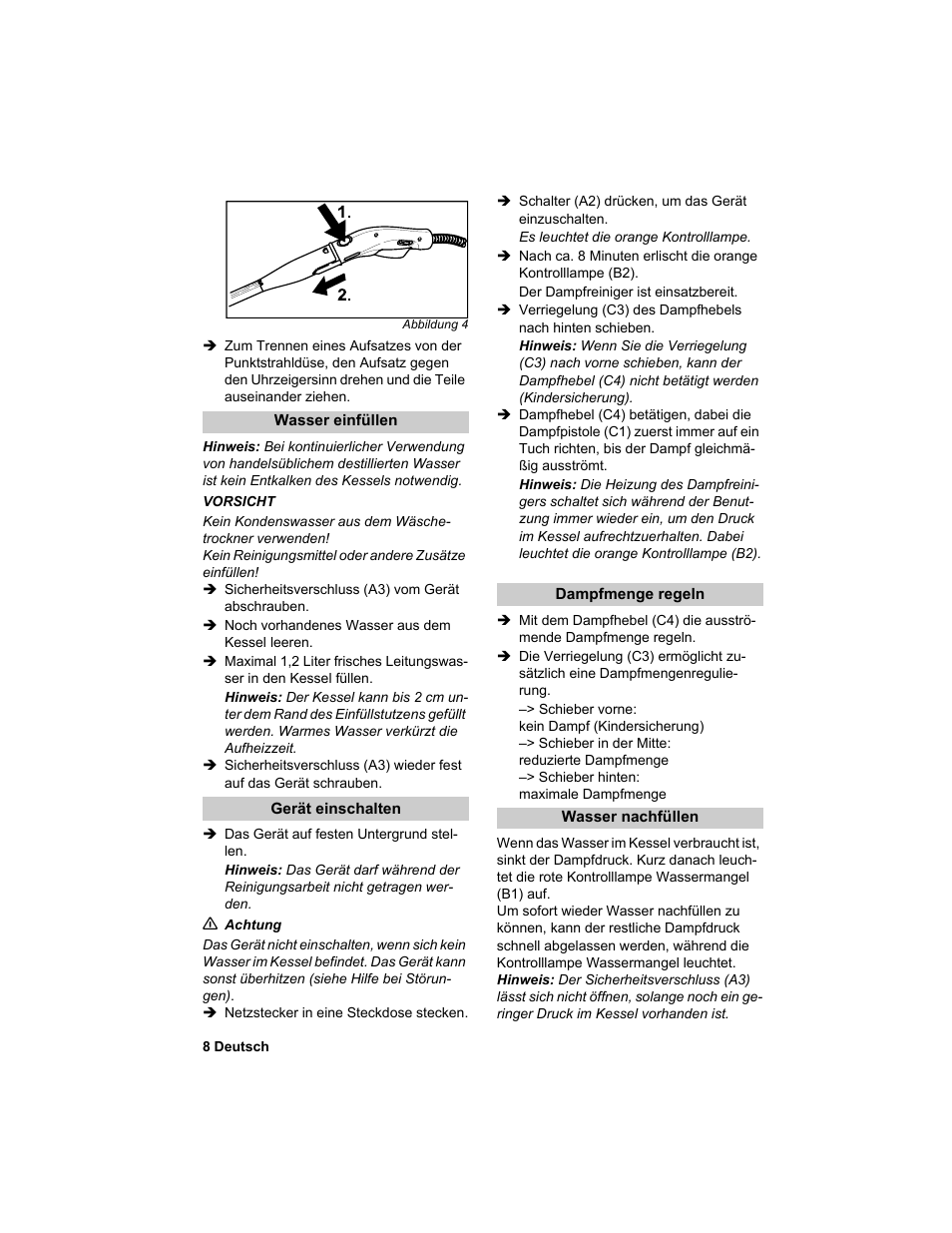 Karcher HDC advanced User Manual | Page 8 / 302