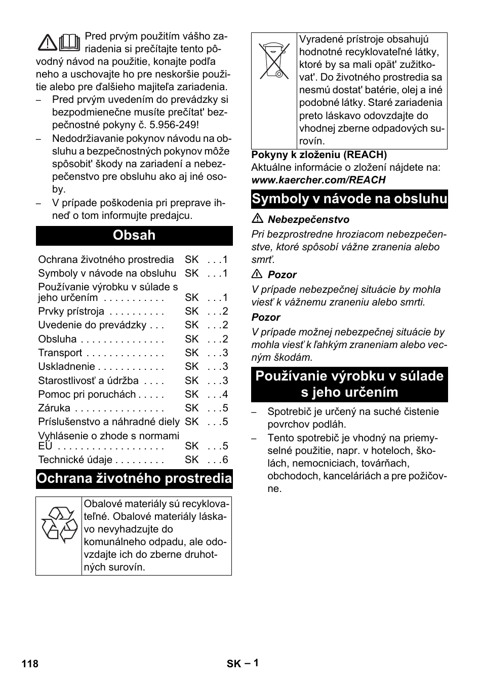 Karcher CV 66-2 User Manual | Page 118 / 172