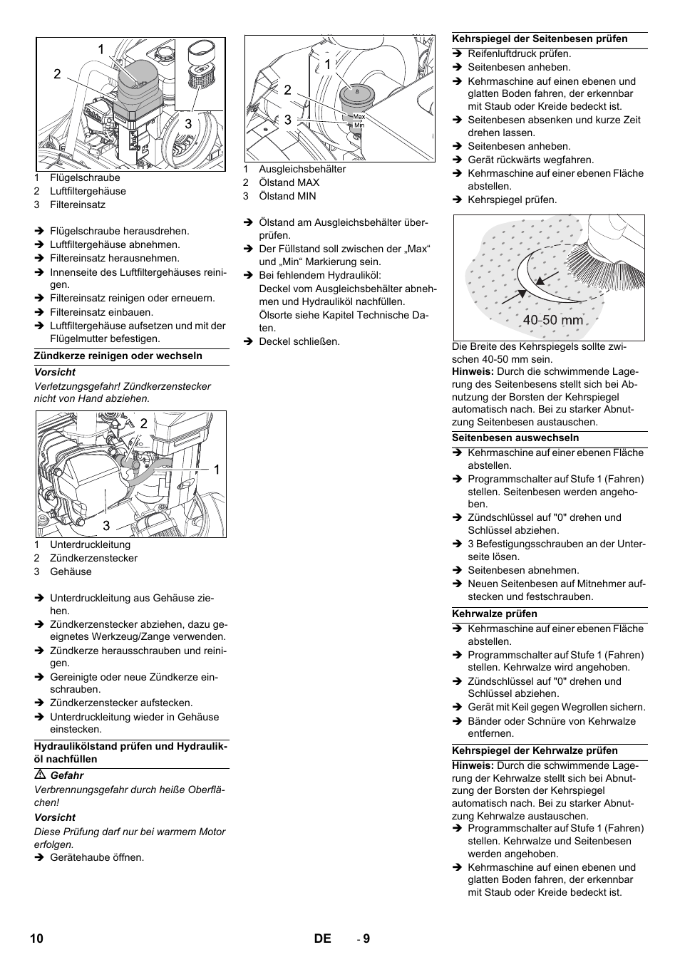 Karcher KM 90-60 R P Advanced User Manual | Page 10 / 397