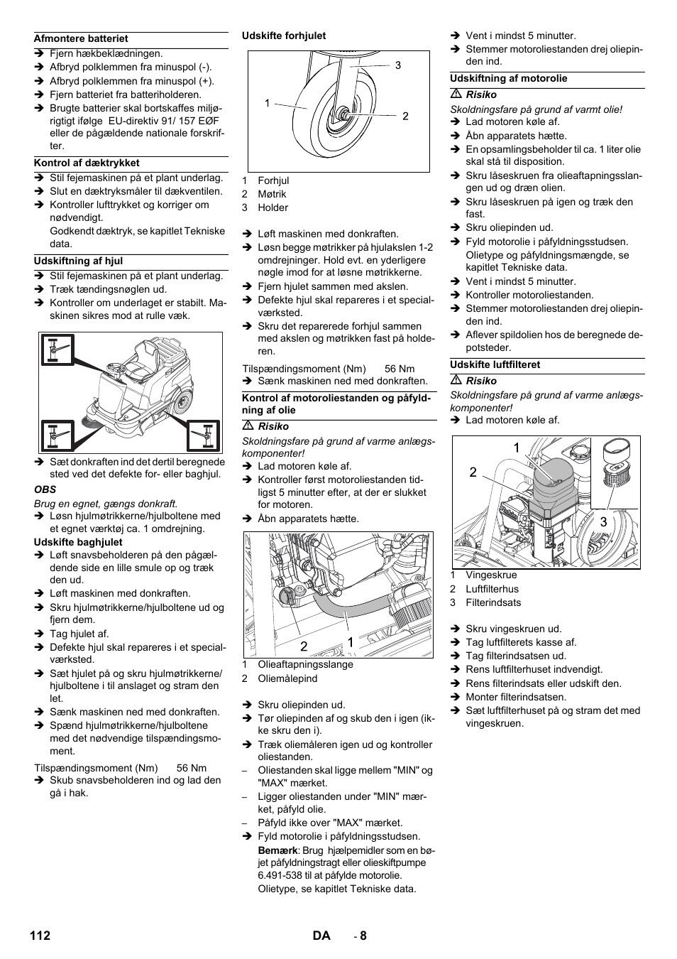 Karcher KM 90-60 R P Advanced User Manual | Page 112 / 397