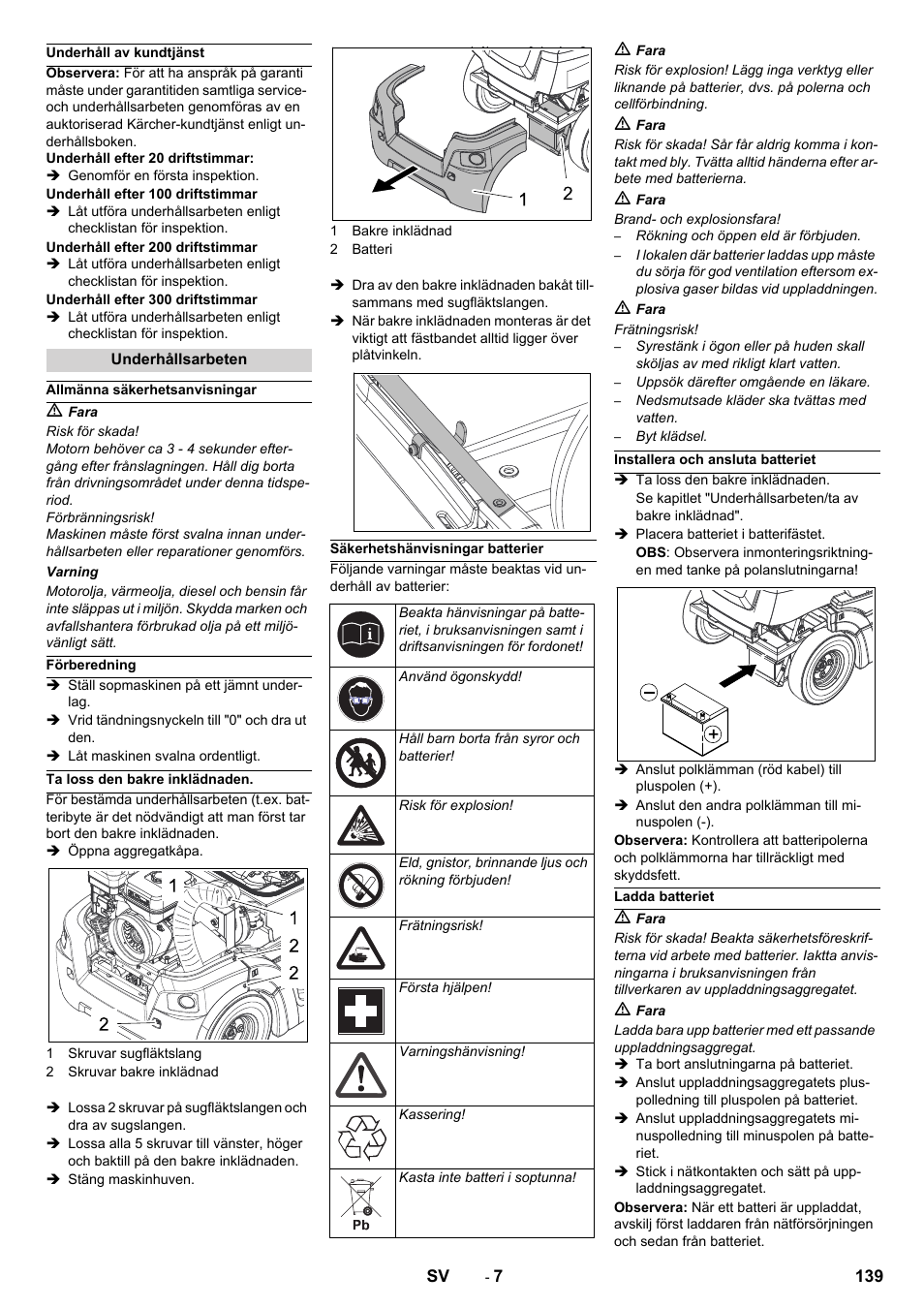 Karcher KM 90-60 R P Advanced User Manual | Page 139 / 397