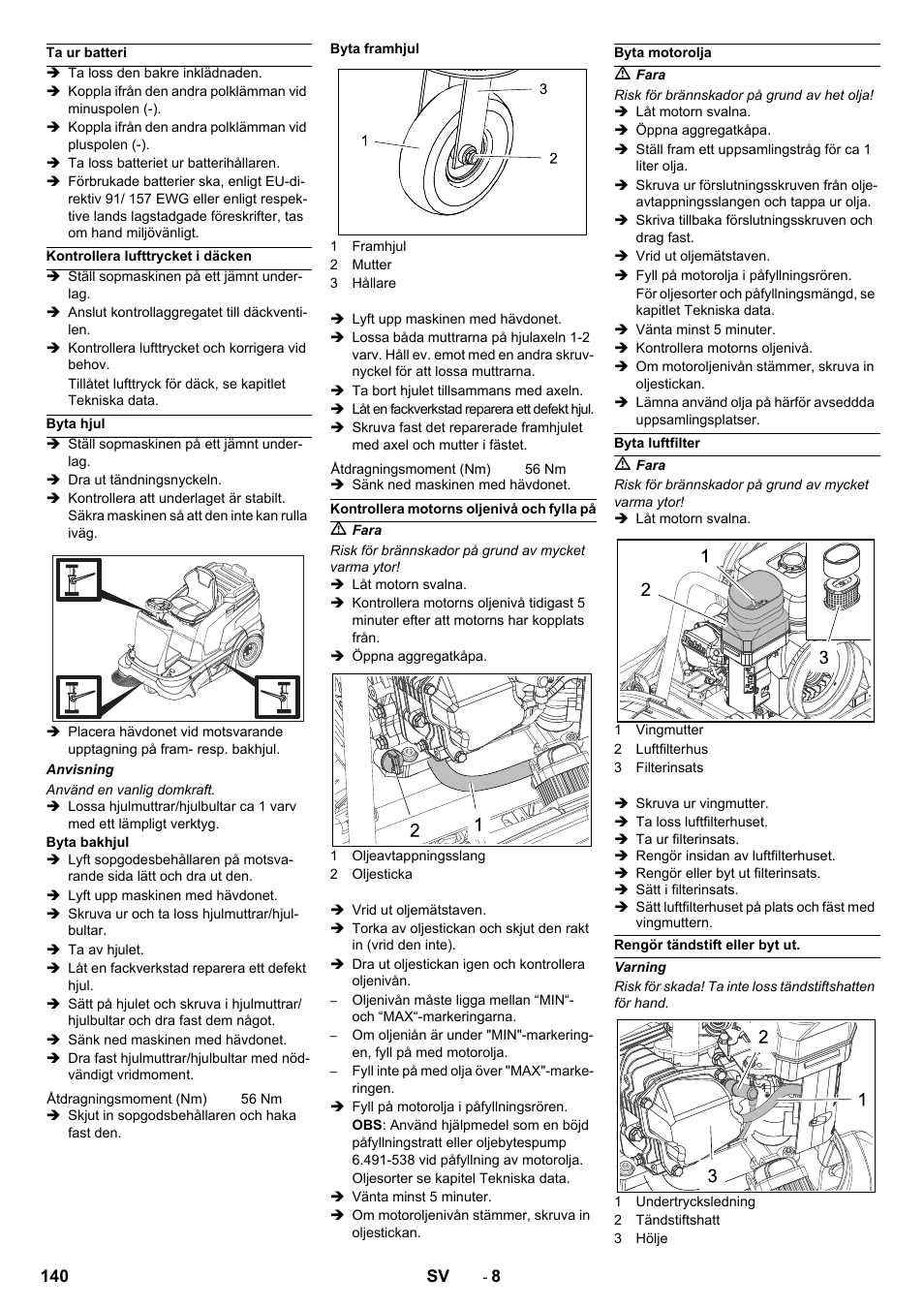 Karcher KM 90-60 R P Advanced User Manual | Page 140 / 397