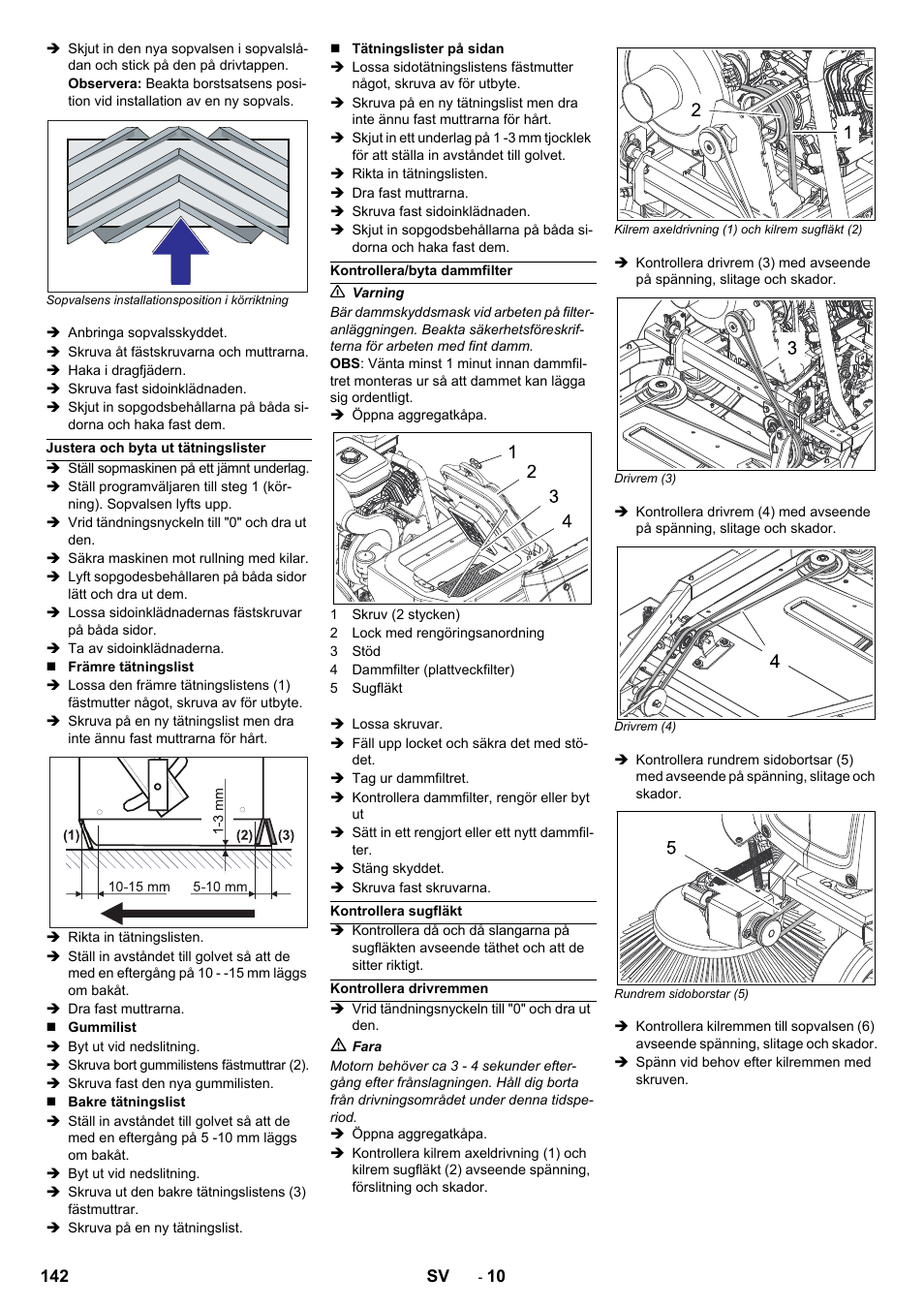 Karcher KM 90-60 R P Advanced User Manual | Page 142 / 397