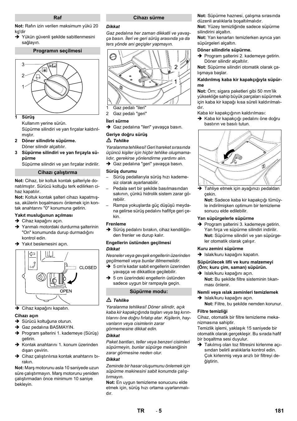 Karcher KM 90-60 R P Advanced User Manual | Page 181 / 397