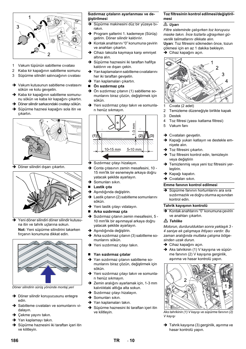 Karcher KM 90-60 R P Advanced User Manual | Page 186 / 397