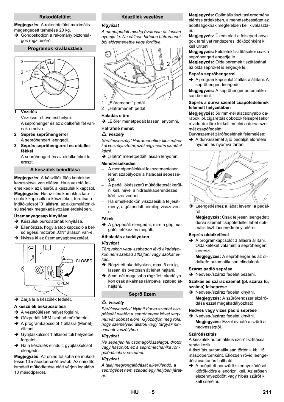Karcher KM 90-60 R P Advanced User Manual | Page 211 / 397