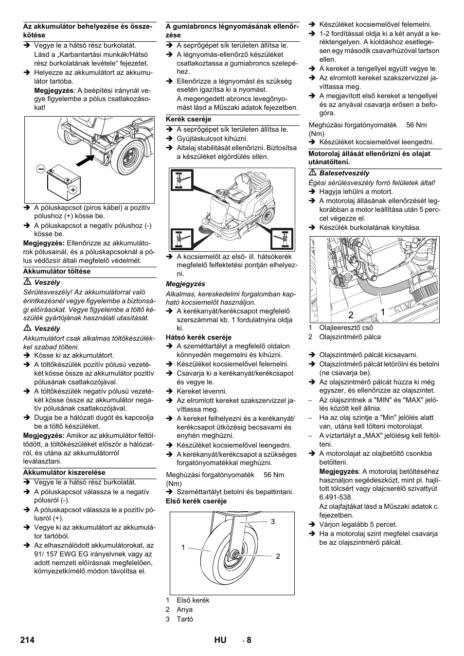 Karcher KM 90-60 R P Advanced User Manual | Page 214 / 397