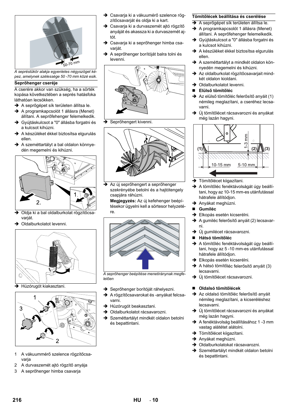Karcher KM 90-60 R P Advanced User Manual | Page 216 / 397