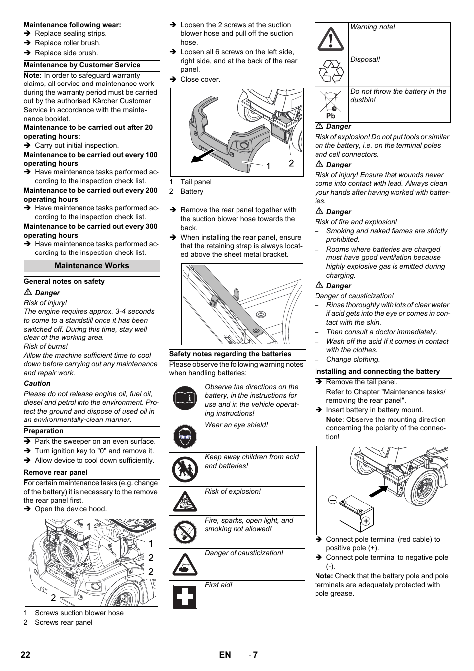 Karcher KM 90-60 R P Advanced User Manual | Page 22 / 397