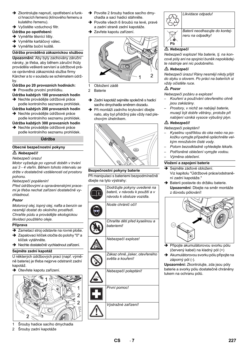 Karcher KM 90-60 R P Advanced User Manual | Page 227 / 397