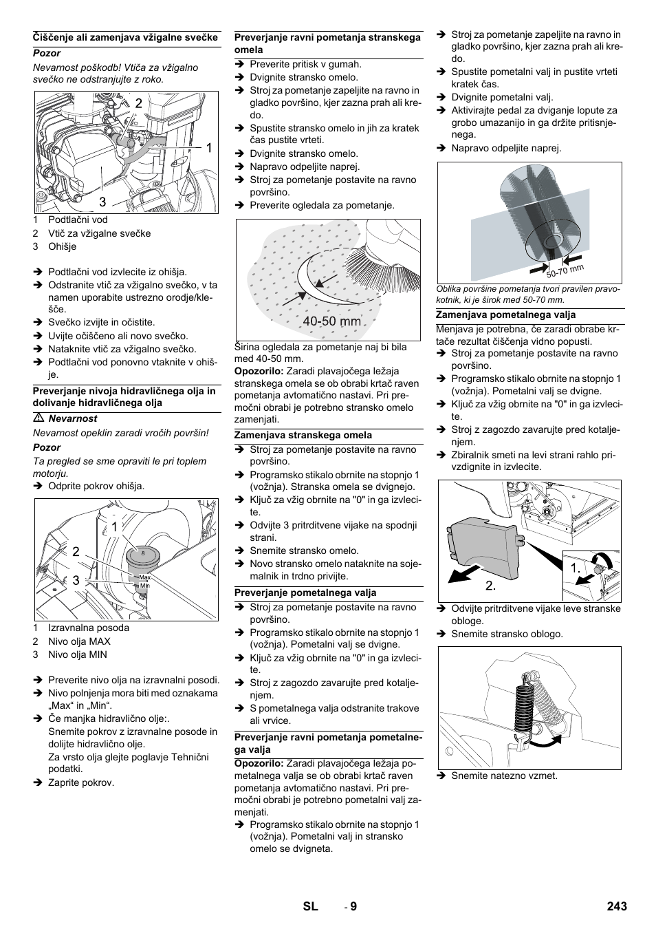 Karcher KM 90-60 R P Advanced User Manual | Page 243 / 397