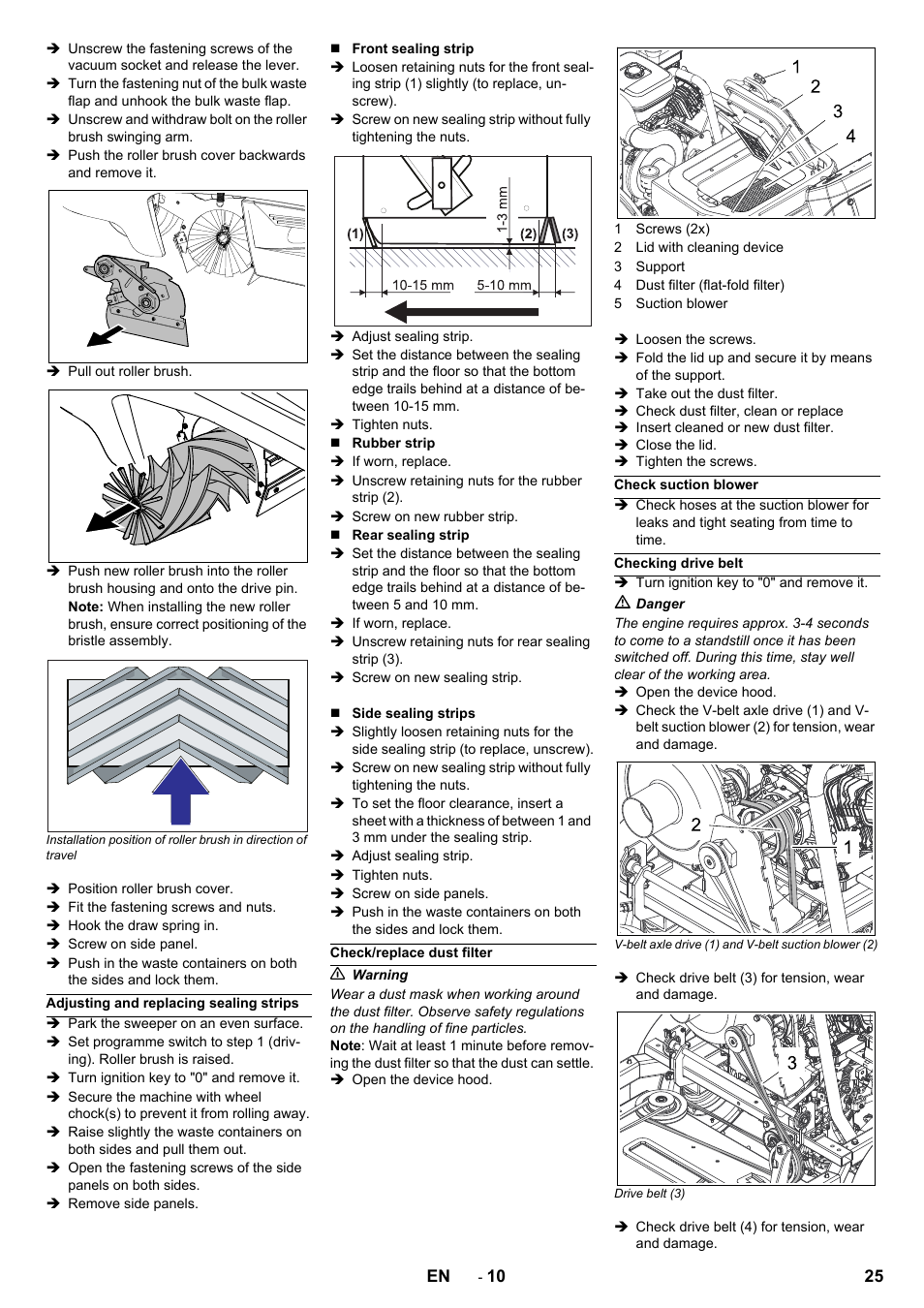 Karcher KM 90-60 R P Advanced User Manual | Page 25 / 397