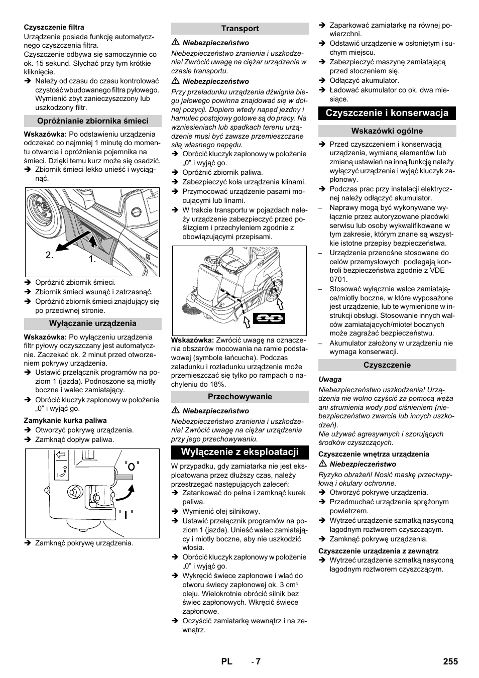Karcher KM 90-60 R P Advanced User Manual | Page 255 / 397