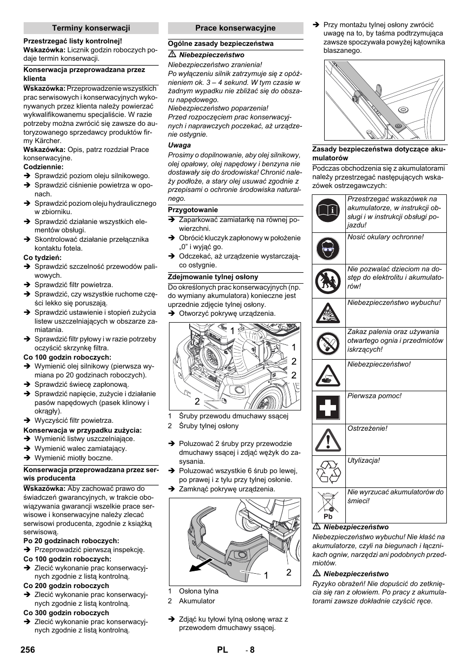 Karcher KM 90-60 R P Advanced User Manual | Page 256 / 397
