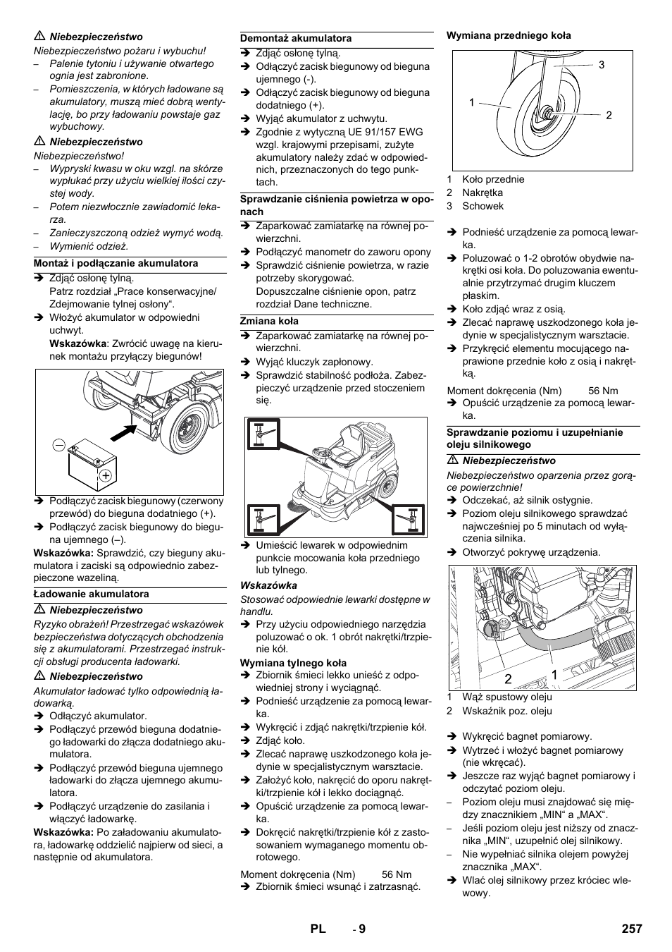 Karcher KM 90-60 R P Advanced User Manual | Page 257 / 397