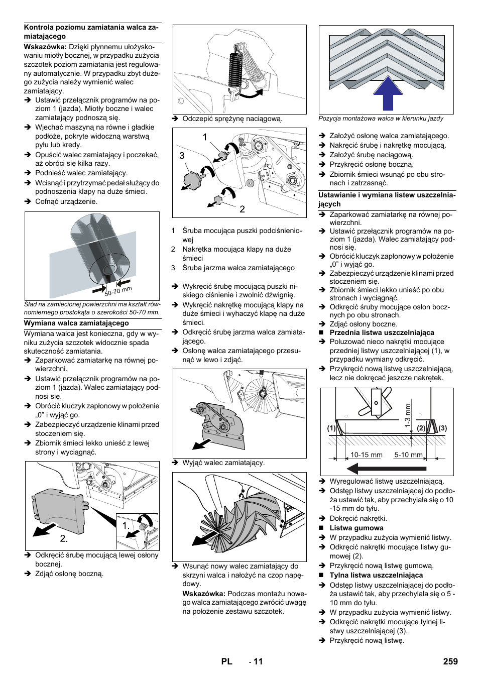Karcher KM 90-60 R P Advanced User Manual | Page 259 / 397