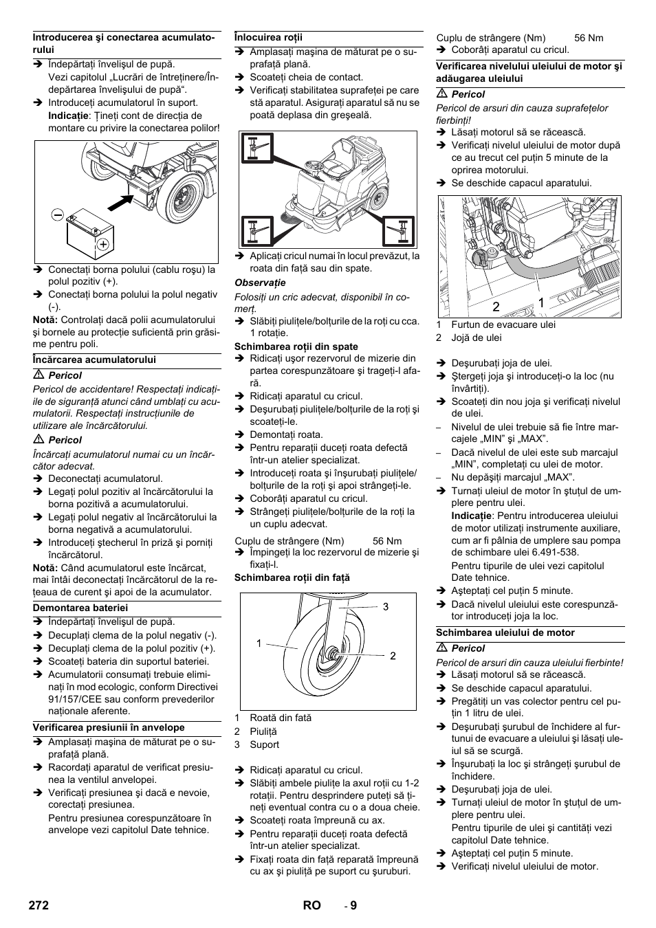 Karcher KM 90-60 R P Advanced User Manual | Page 272 / 397