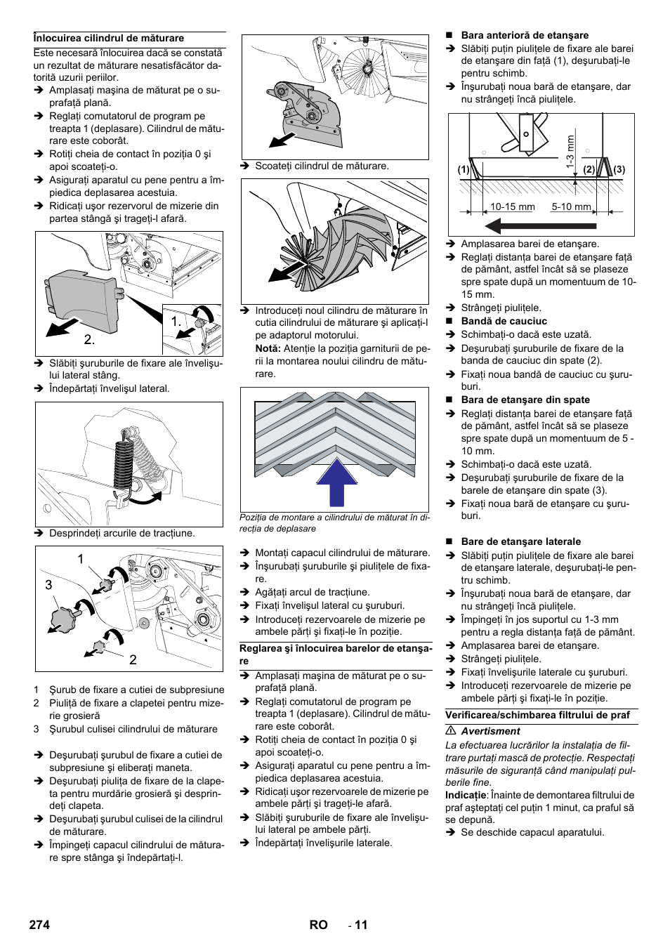 Karcher KM 90-60 R P Advanced User Manual | Page 274 / 397