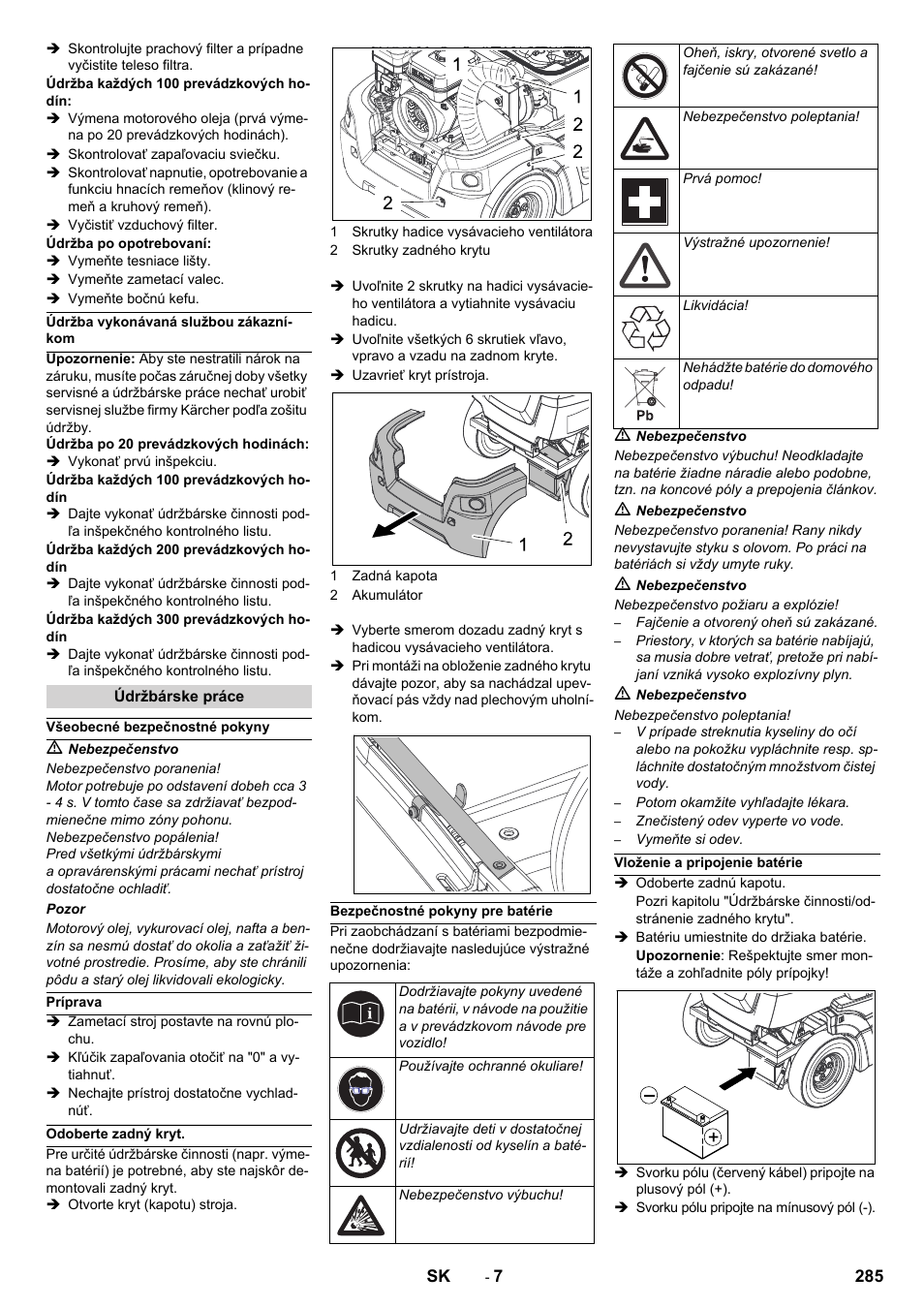 Karcher KM 90-60 R P Advanced User Manual | Page 285 / 397