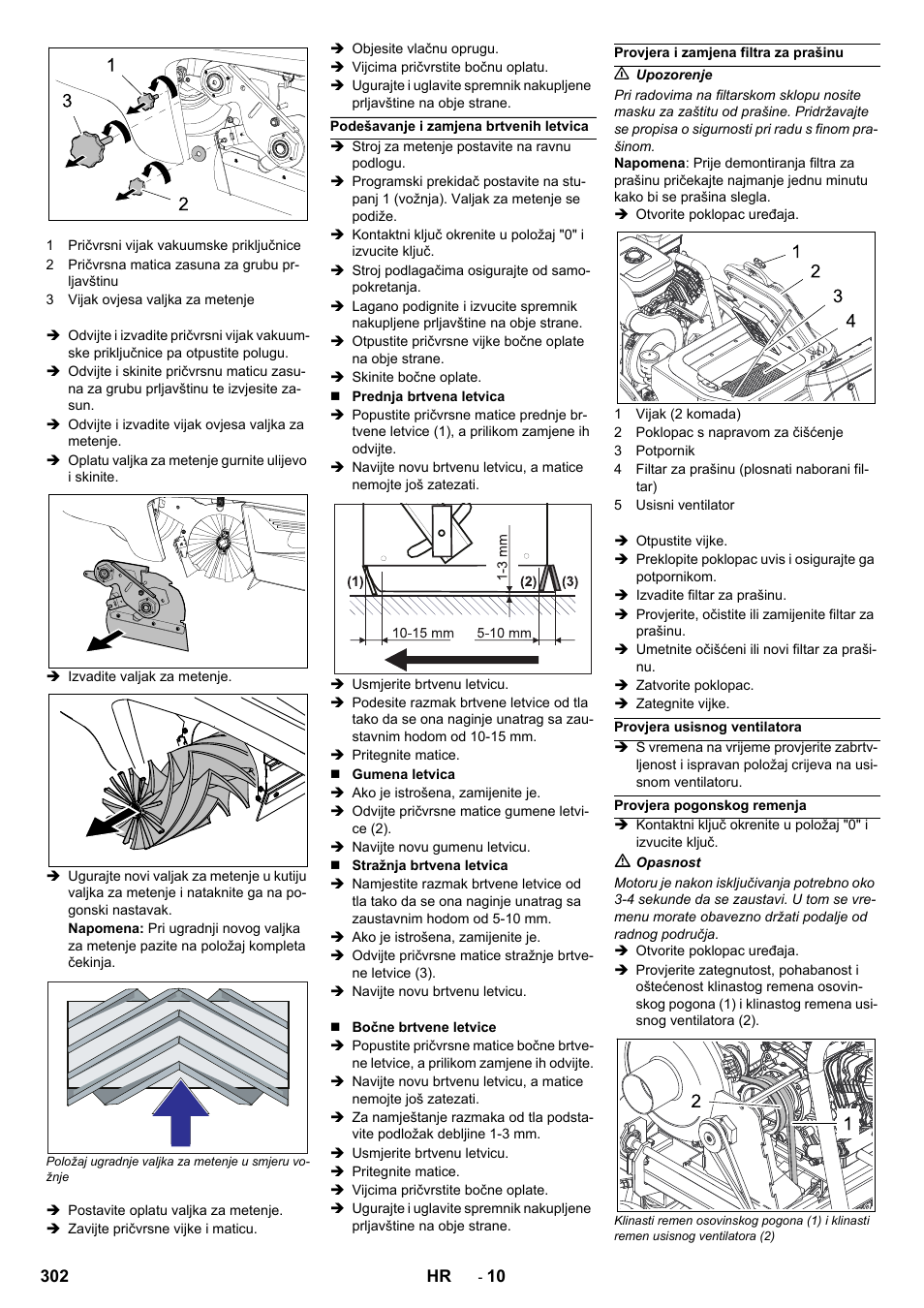 Karcher KM 90-60 R P Advanced User Manual | Page 302 / 397