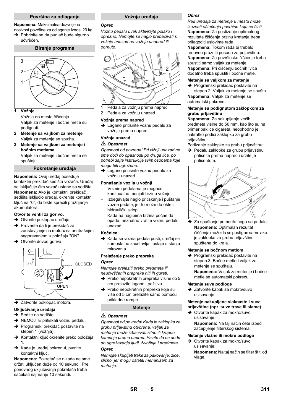 Karcher KM 90-60 R P Advanced User Manual | Page 311 / 397