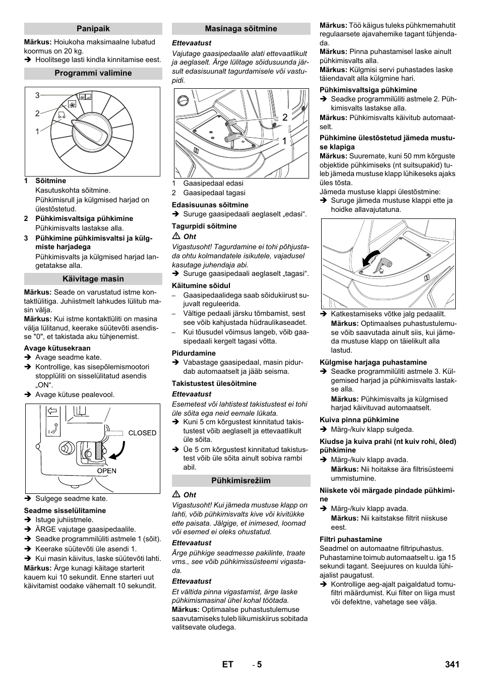 Karcher KM 90-60 R P Advanced User Manual | Page 341 / 397