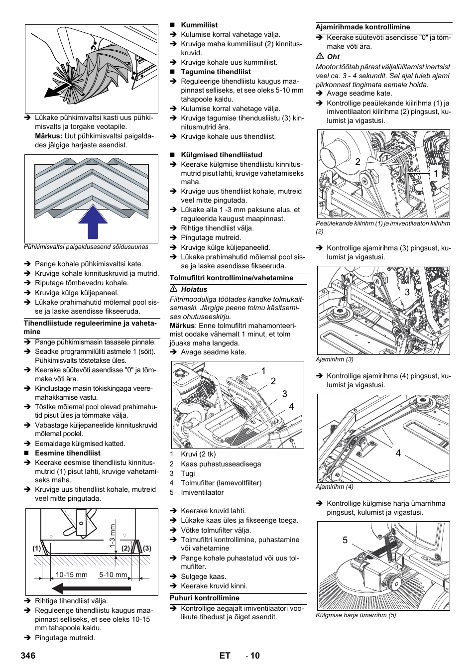 Karcher KM 90-60 R P Advanced User Manual | Page 346 / 397