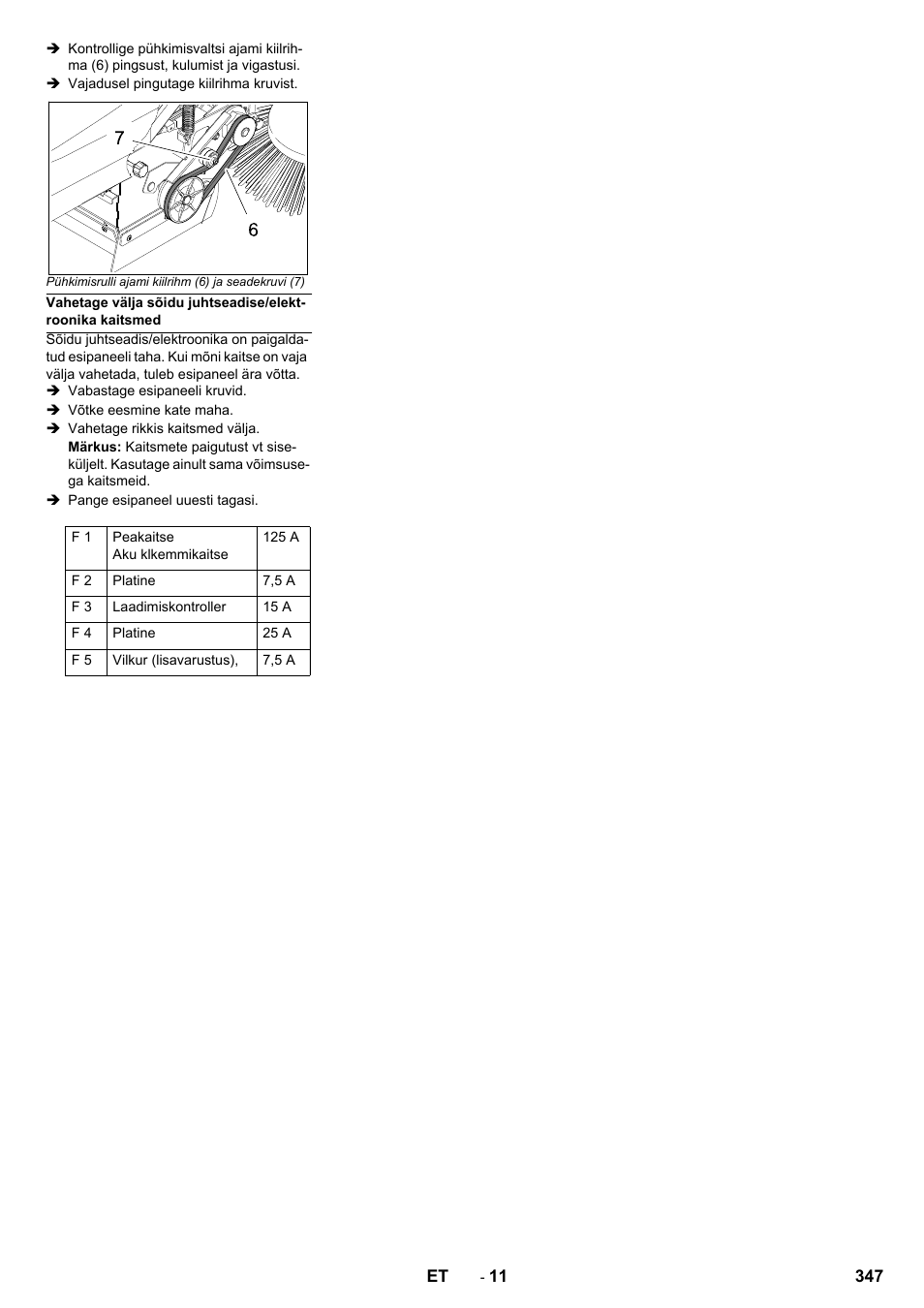 Karcher KM 90-60 R P Advanced User Manual | Page 347 / 397