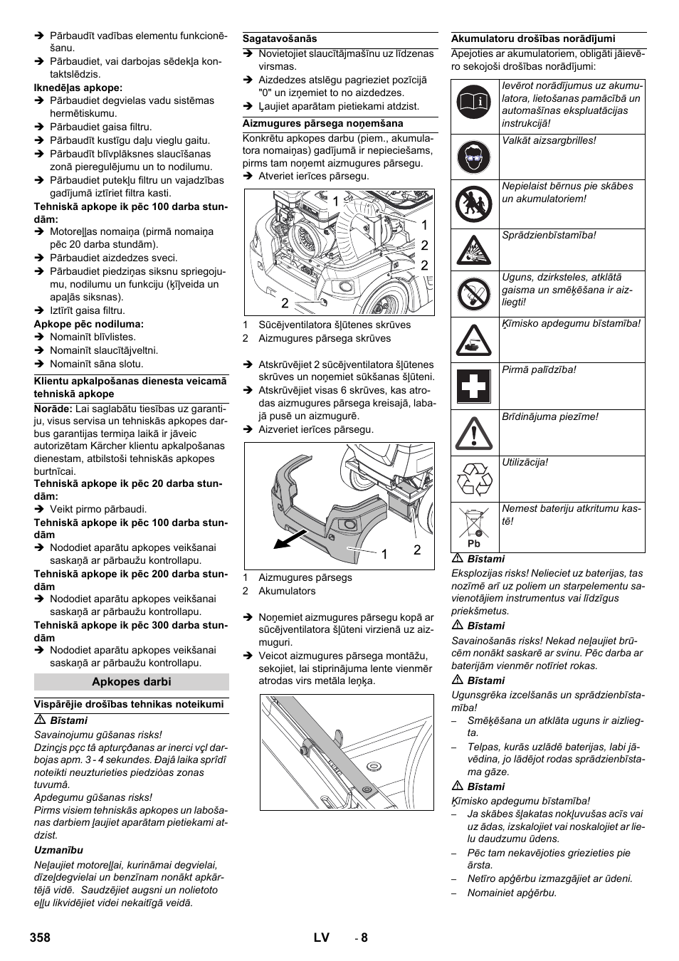 Karcher KM 90-60 R P Advanced User Manual | Page 358 / 397