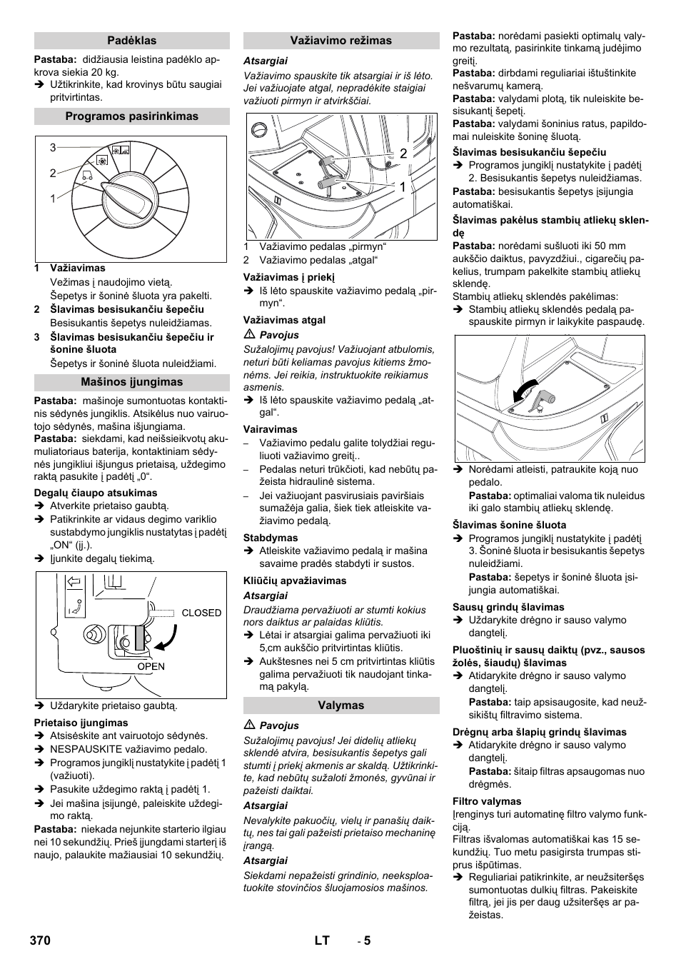Karcher KM 90-60 R P Advanced User Manual | Page 370 / 397