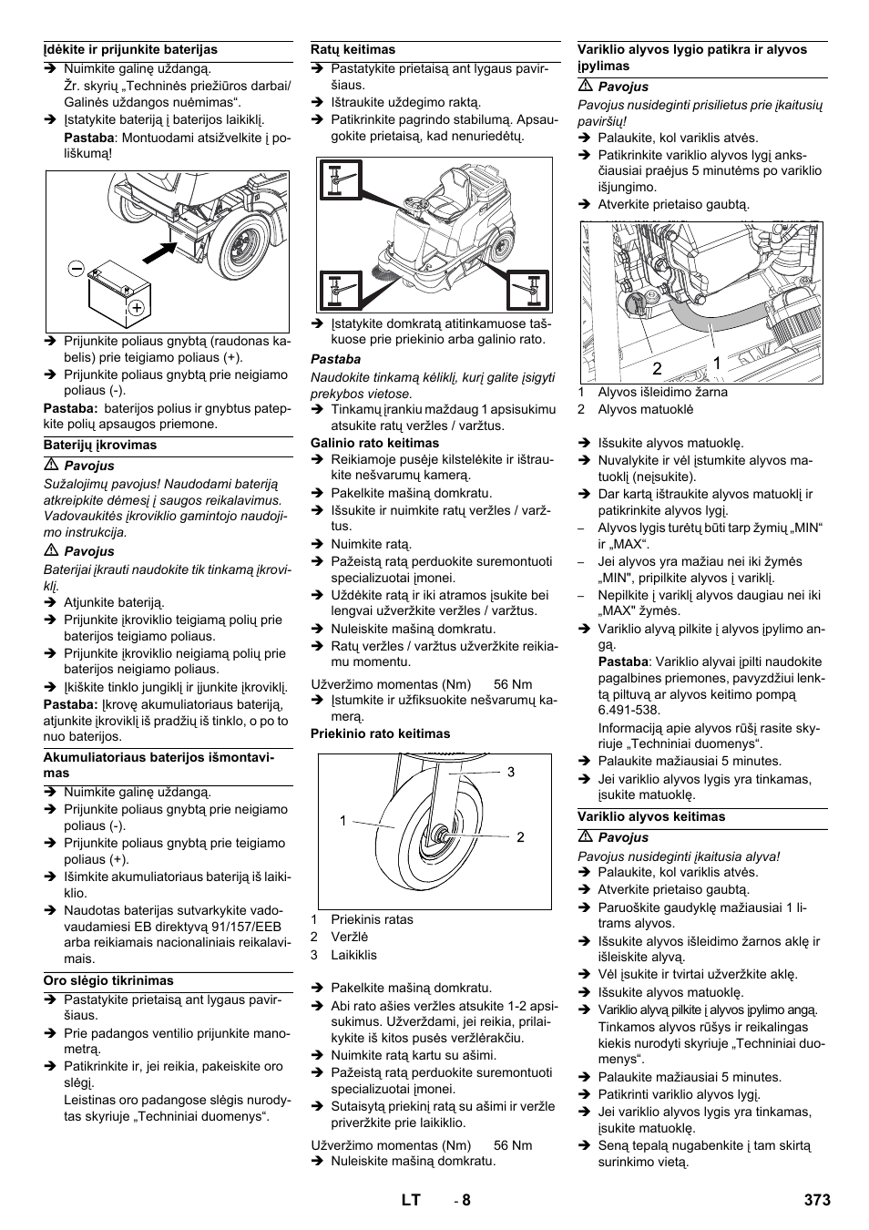 Karcher KM 90-60 R P Advanced User Manual | Page 373 / 397