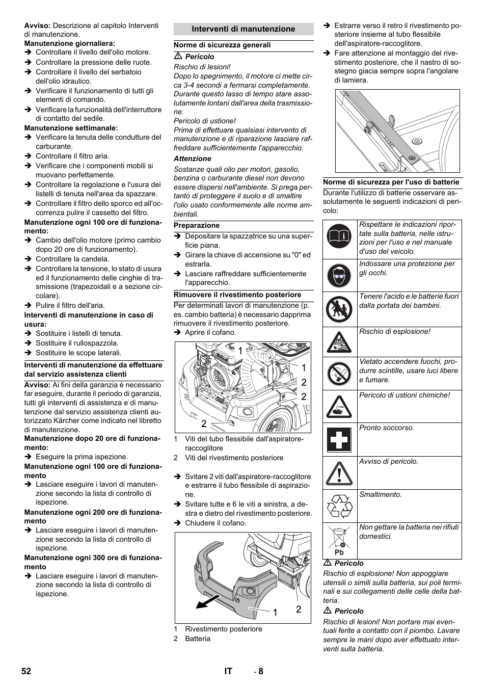 Karcher KM 90-60 R P Advanced User Manual | Page 52 / 397