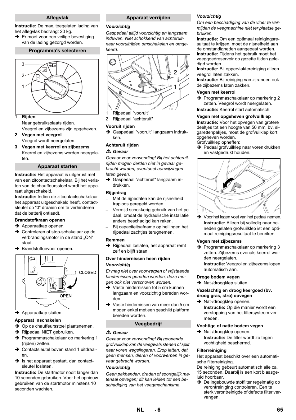 Karcher KM 90-60 R P Advanced User Manual | Page 65 / 397