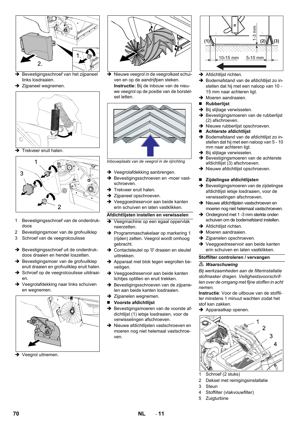 Karcher KM 90-60 R P Advanced User Manual | Page 70 / 397