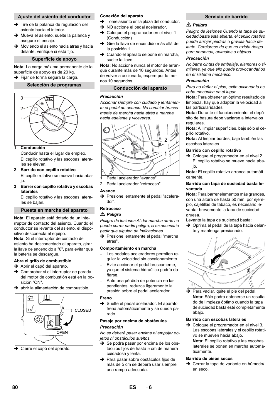 Karcher KM 90-60 R P Advanced User Manual | Page 80 / 397
