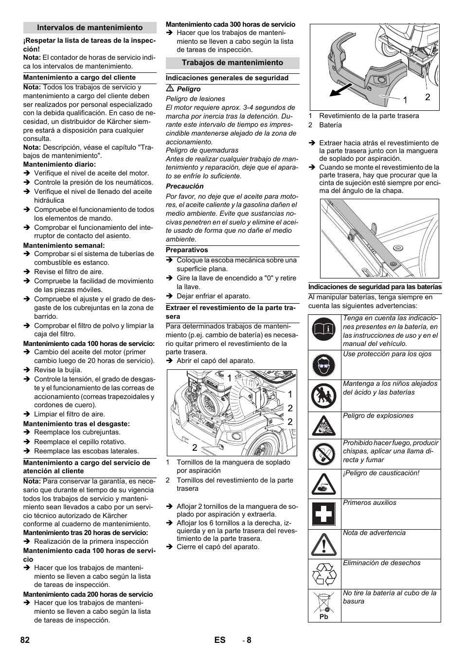 Karcher KM 90-60 R P Advanced User Manual | Page 82 / 397