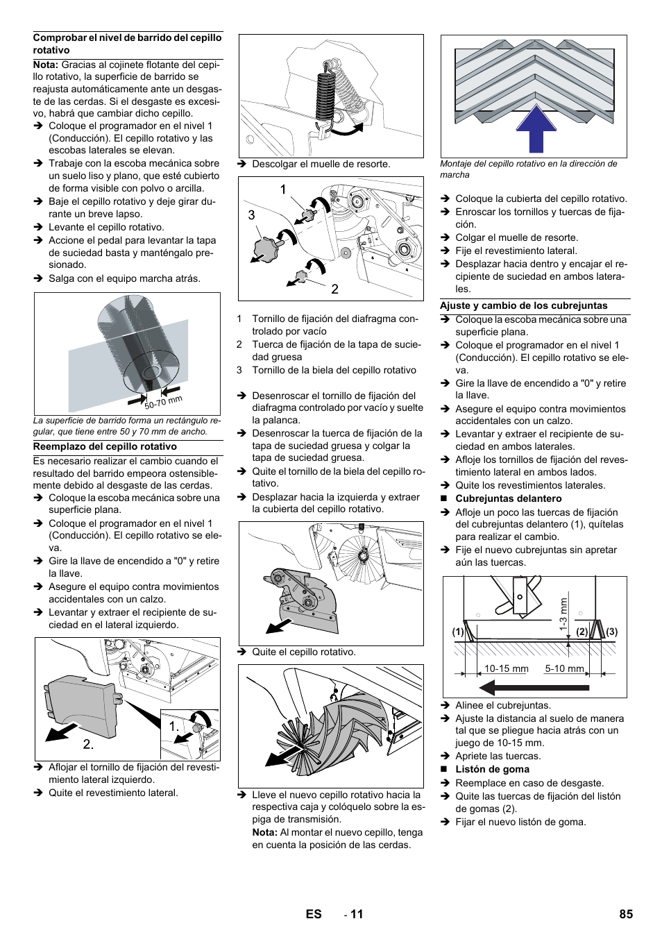 Karcher KM 90-60 R P Advanced User Manual | Page 85 / 397