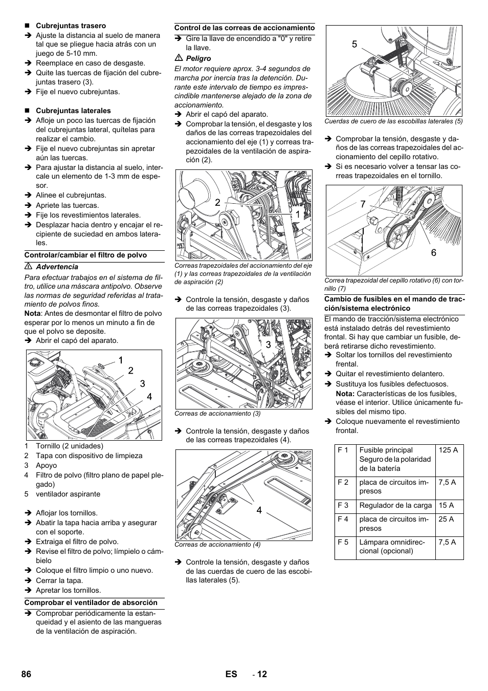 Karcher KM 90-60 R P Advanced User Manual | Page 86 / 397