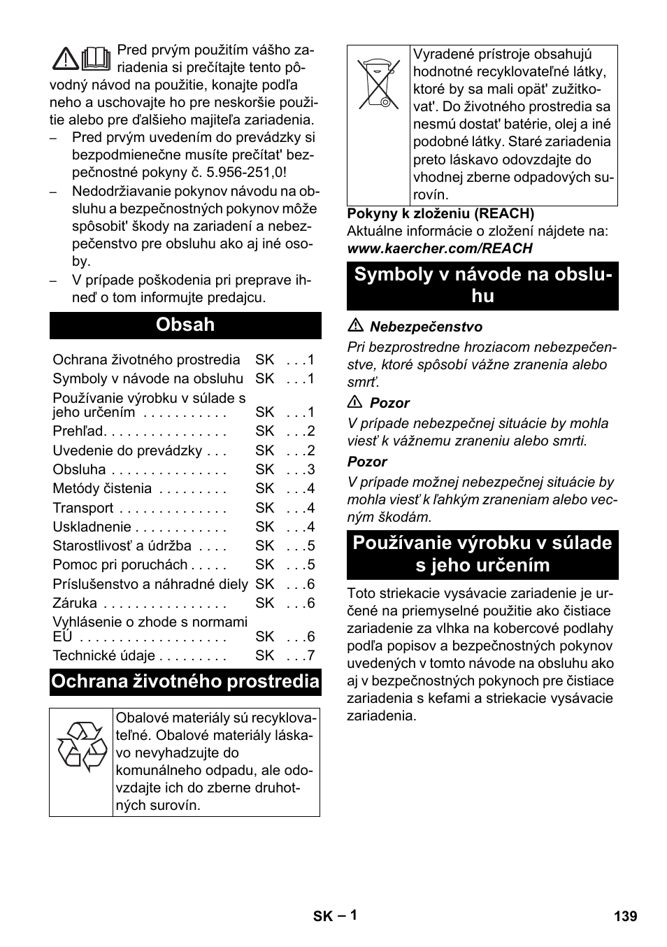 Karcher PUZZI 8-1 C User Manual | Page 139 / 204
