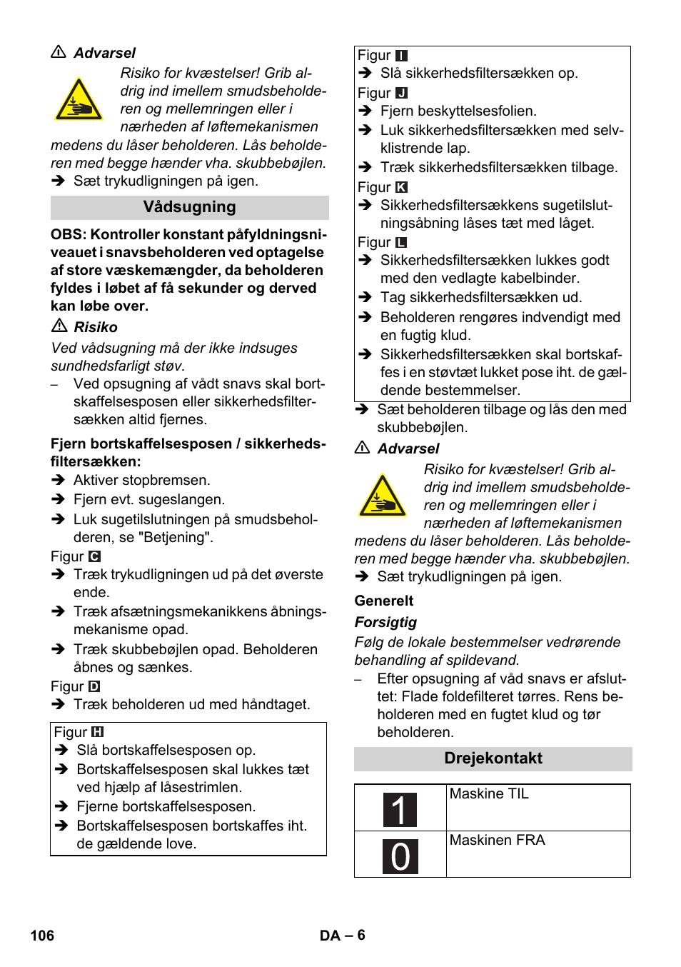 Karcher IVC 60-12-1 Ec H Z22 User Manual | Page 106 / 372