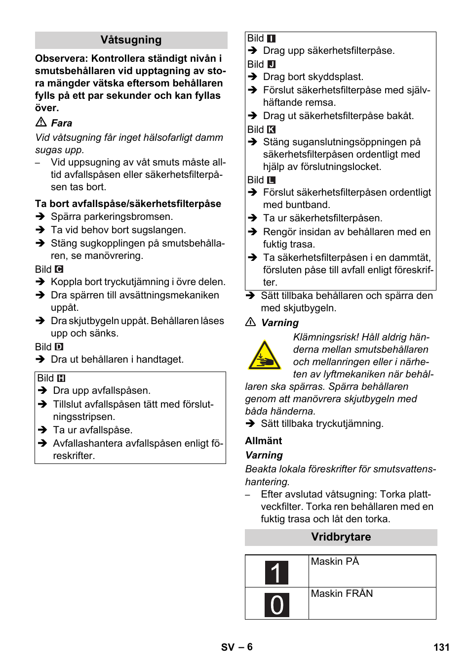 Karcher IVC 60-12-1 Ec H Z22 User Manual | Page 131 / 372