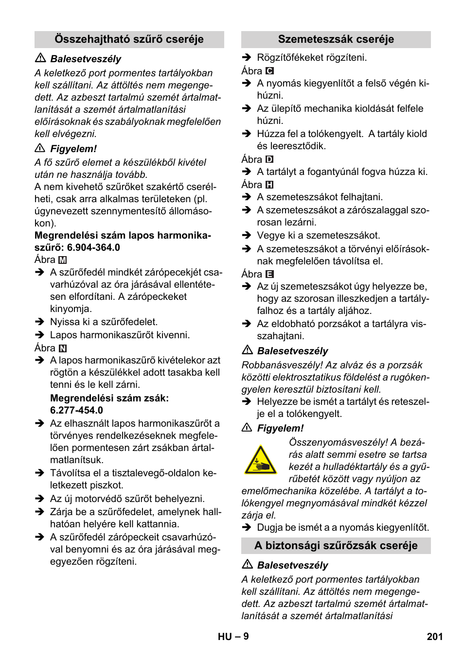 Karcher IVC 60-12-1 Ec H Z22 User Manual | Page 201 / 372