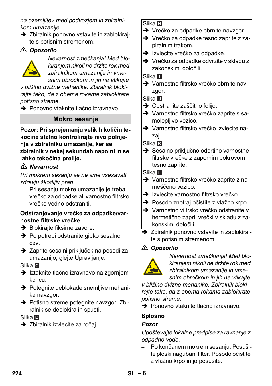 Karcher IVC 60-12-1 Ec H Z22 User Manual | Page 224 / 372