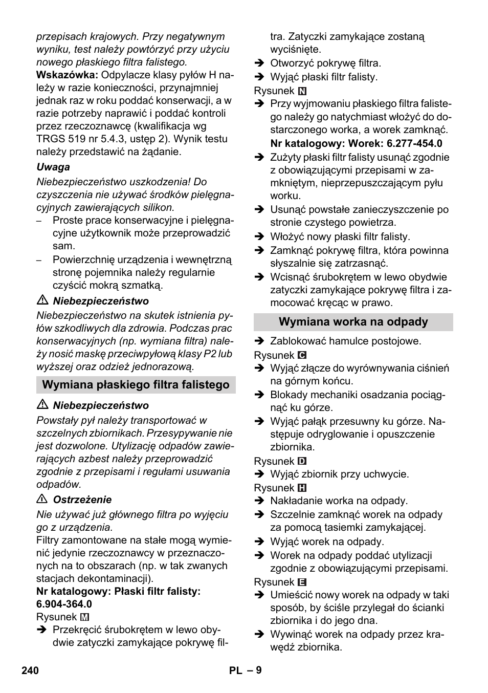 Karcher IVC 60-12-1 Ec H Z22 User Manual | Page 240 / 372