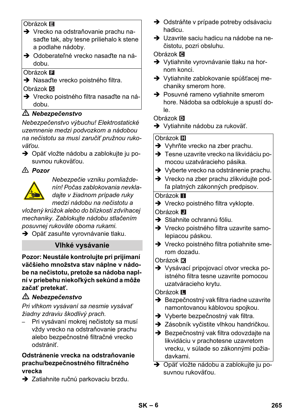 Karcher IVC 60-12-1 Ec H Z22 User Manual | Page 265 / 372