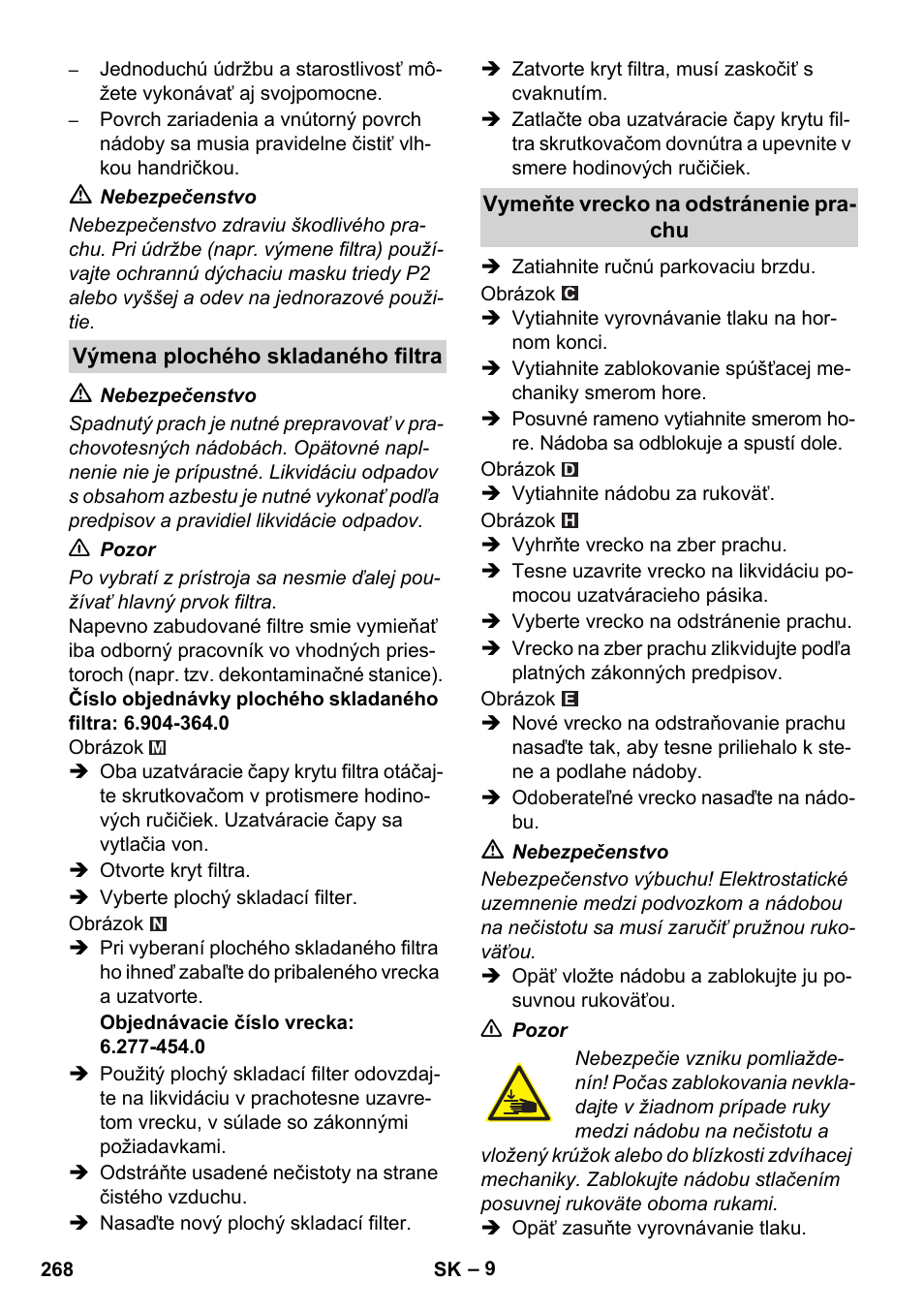 Karcher IVC 60-12-1 Ec H Z22 User Manual | Page 268 / 372