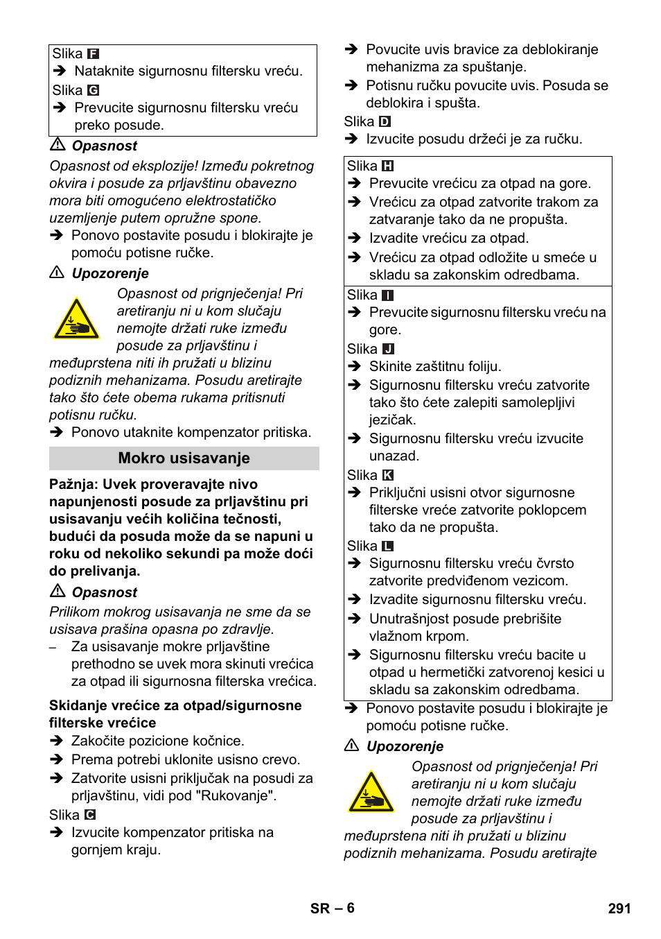 Karcher IVC 60-12-1 Ec H Z22 User Manual | Page 291 / 372
